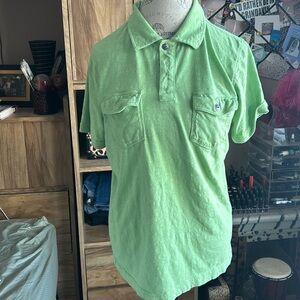 Banana Republic Men's Green Polo Shirt